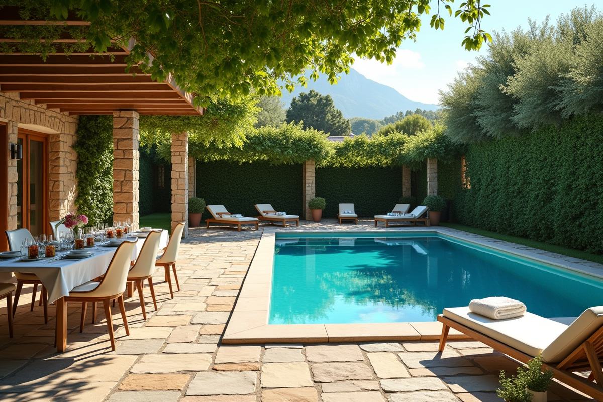 terrasse piscine