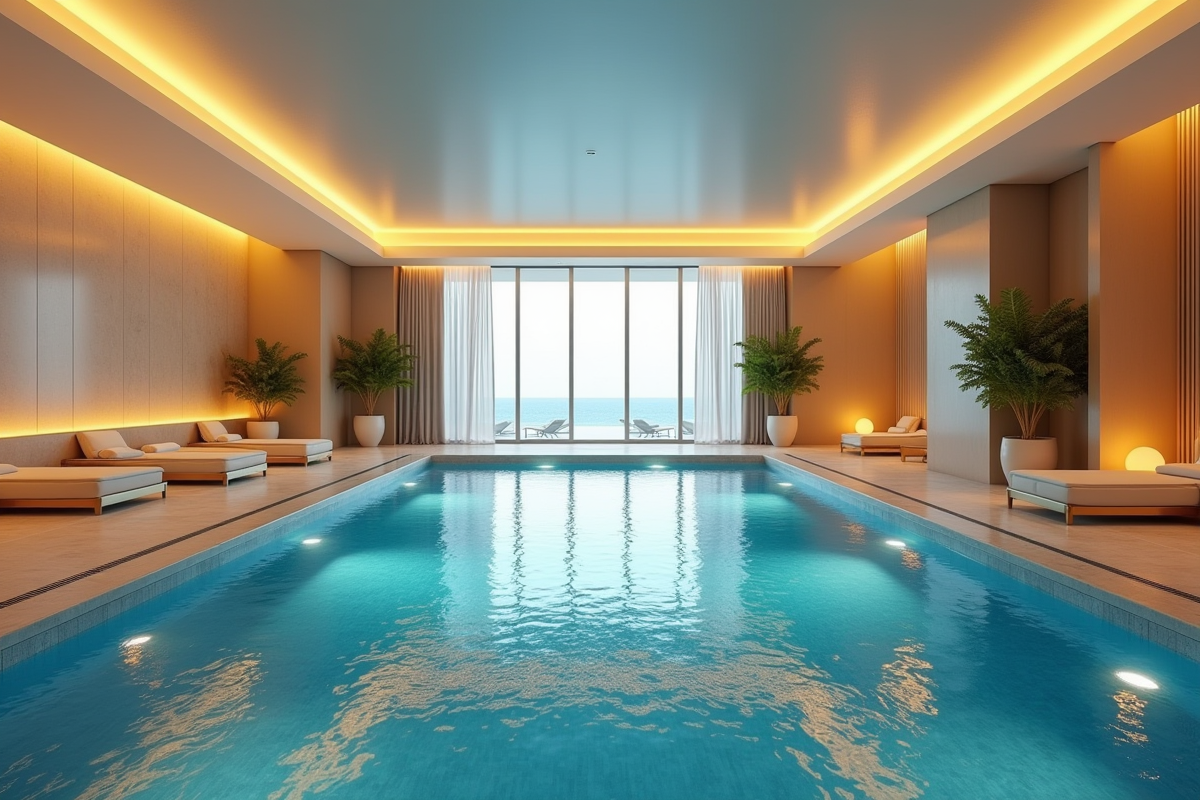 lumière piscine